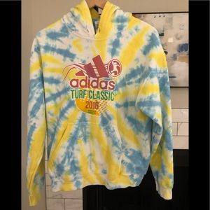 Hooded Sweatshirt With Adidas Logo